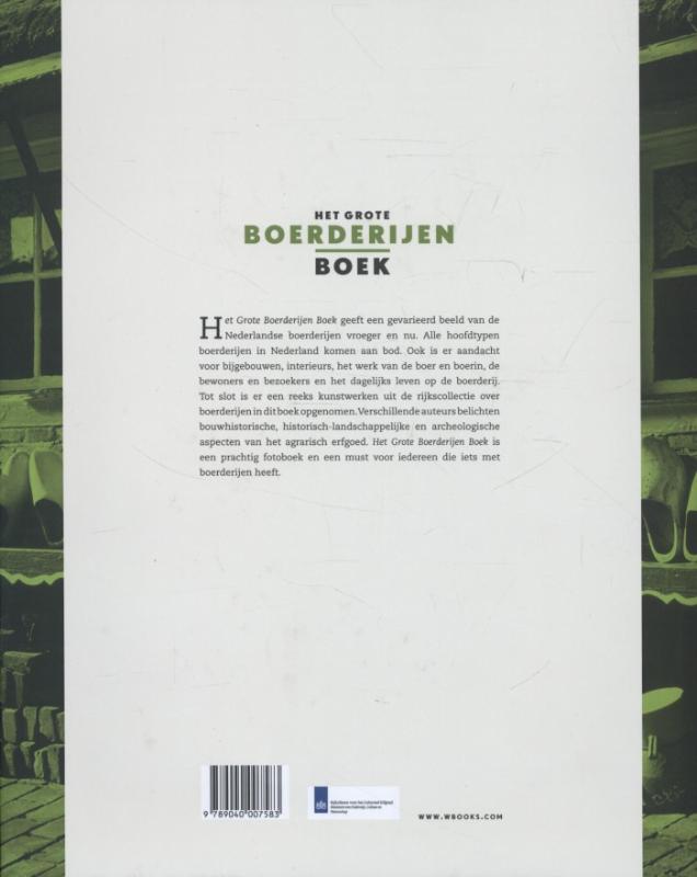 Achterkant van Het grote boerderijen boek