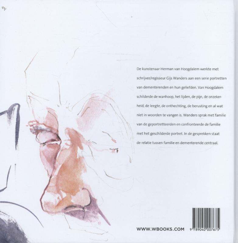 Achterkant van Gezichten van dementie