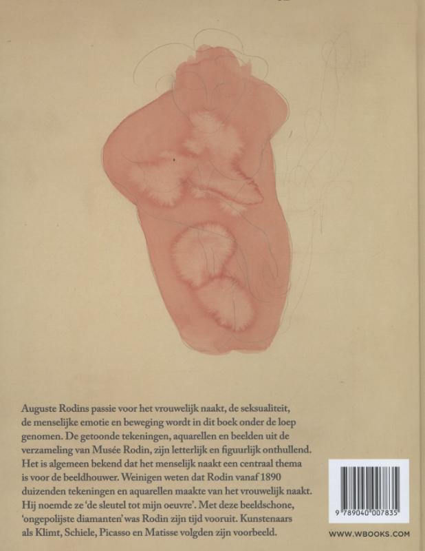 Achterkant van Erotique Rodin