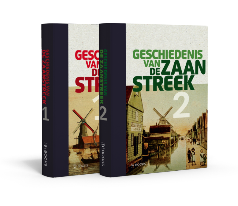 Achterkant van Geschiedenis van de Zaanstreek