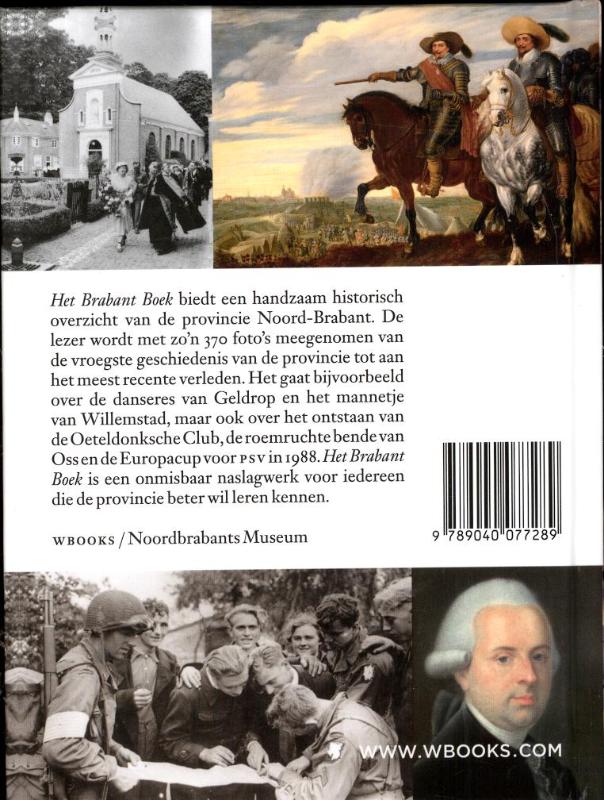 Achterkant van Het Brabant Boek