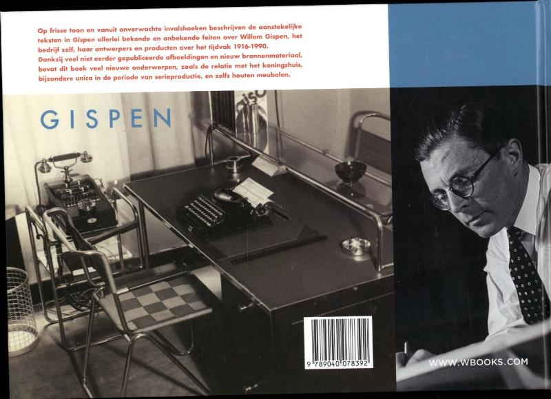 Achterkant van Gispen