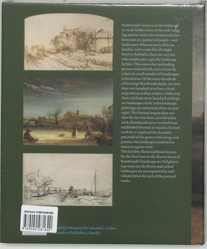Achterkant van Rembrandts Landscapes
