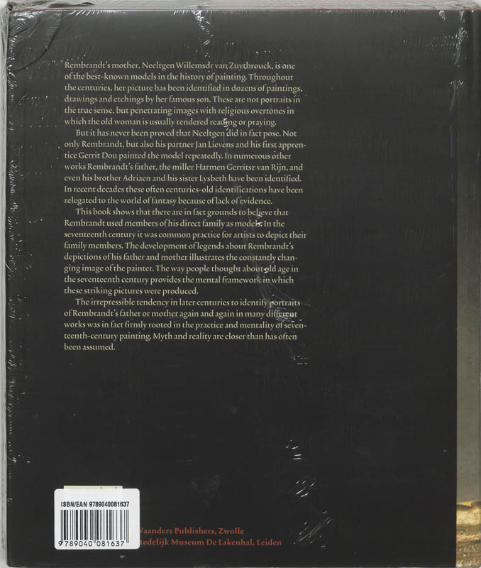 Achterkant van Rembrandts Mother, myth and reality