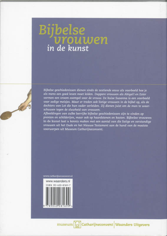 Achterkant van Bijbelse vrouwen in de kunst