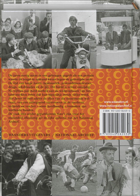 Achterkant van Het Jaren 60 Boek