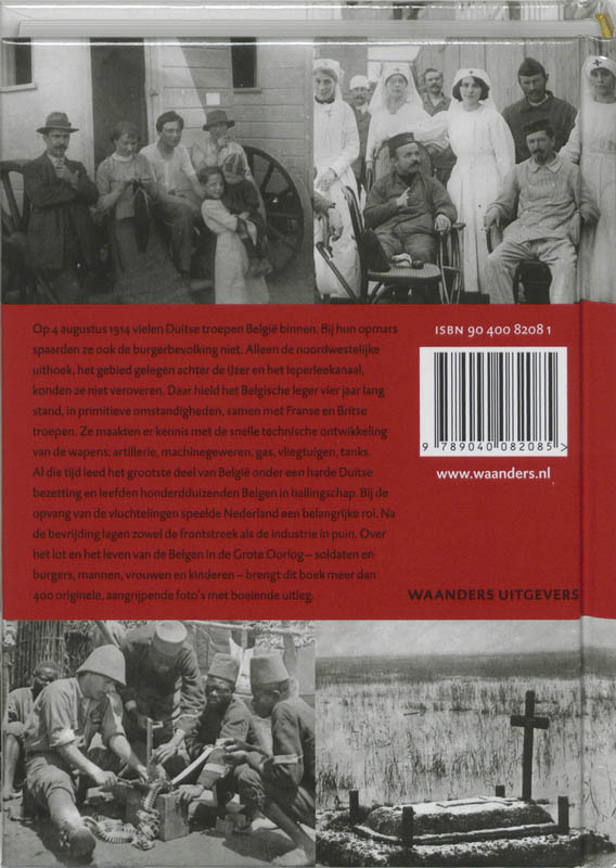 Achterkant van Het 14-18 boek