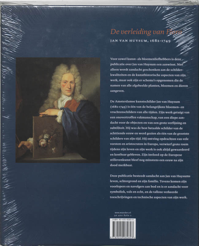 Achterkant van De verleiding van Flora
