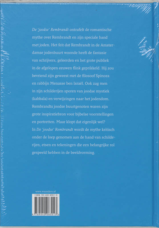 Achterkant van De joodse Rembrandt