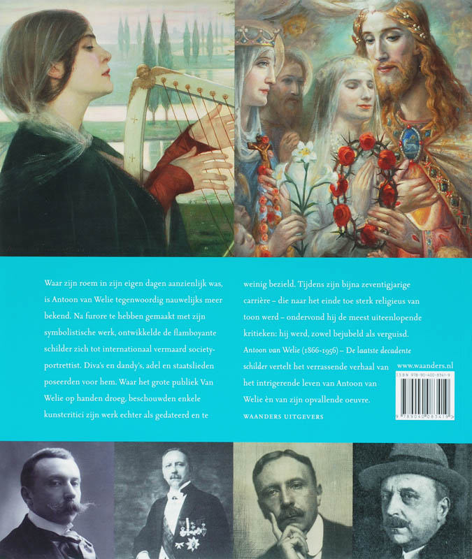 Achterkant van Antoon van Welie 1866-1956