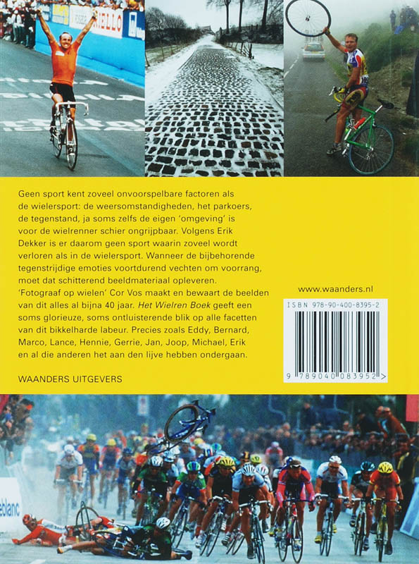 Achterkant van Het Wielren Boek