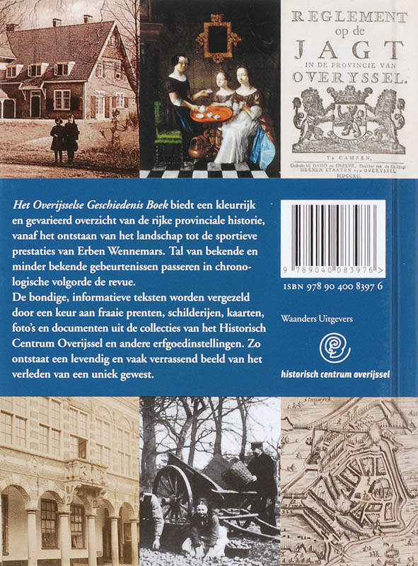 Achterkant van Het Overijsselse Geschiedenis Boek