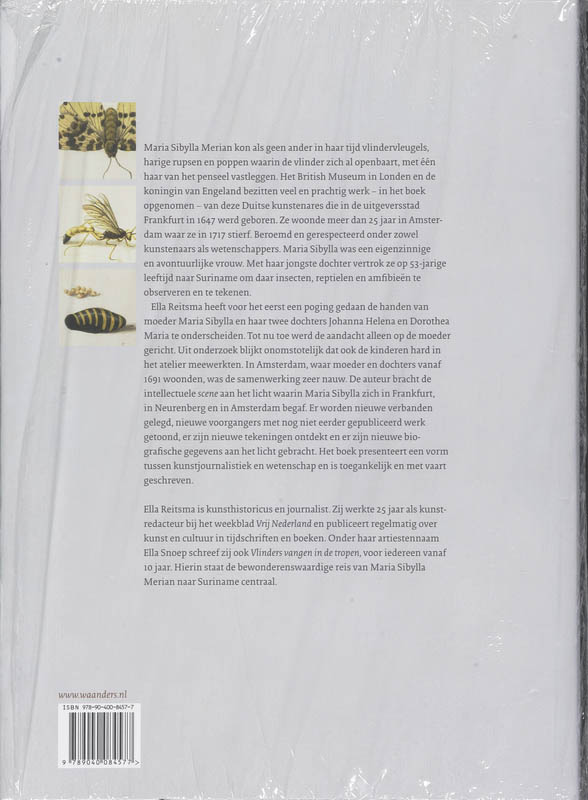 Achterkant van Maria Sibylla Merian en Dochters
