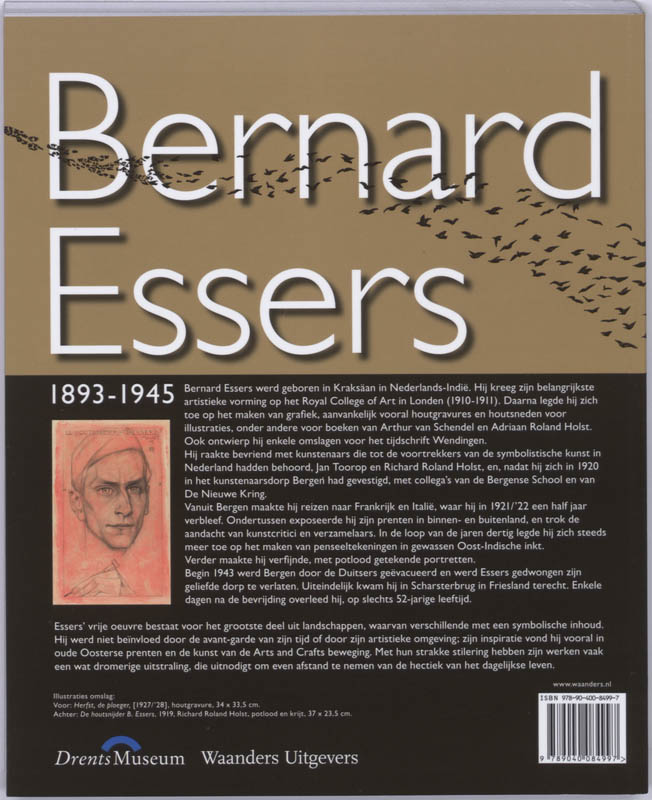 Achterkant van Bernard Essers (1893-1945)