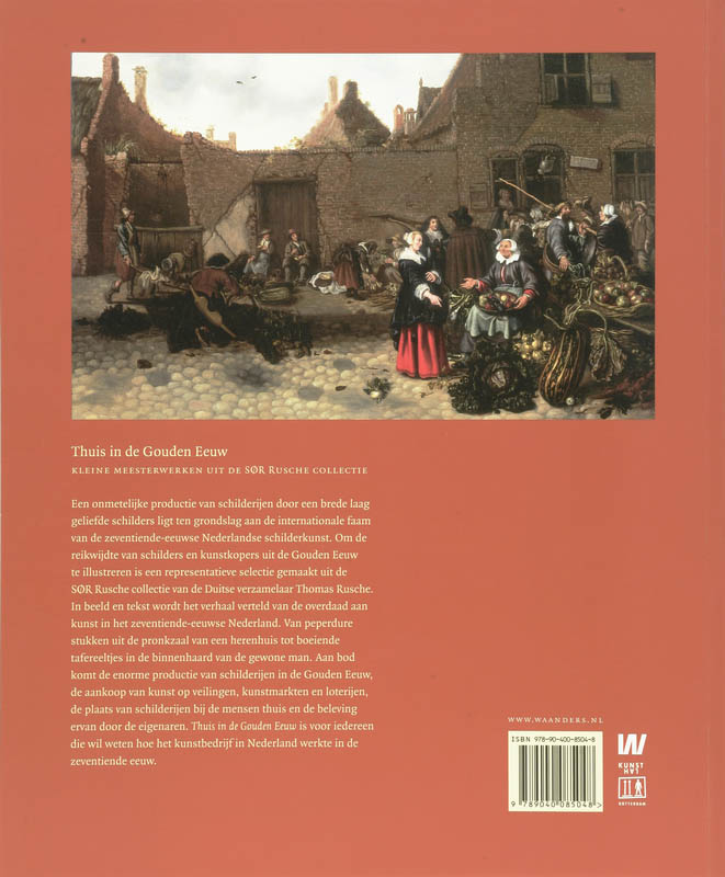 Achterkant van Thuis in de Gouden Eeuw
