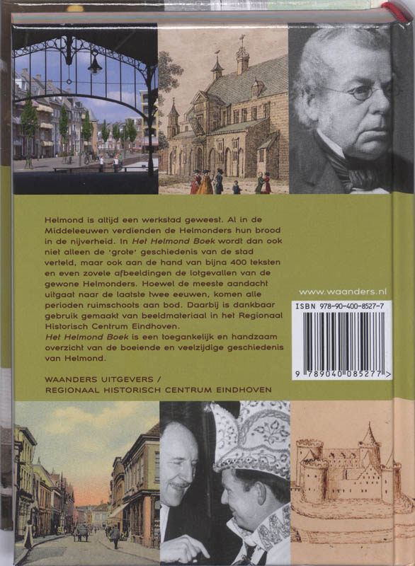 Achterkant van Het Helmond Boek