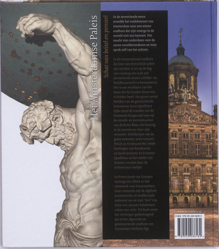 Achterkant van Het Amsterdamse Paleis