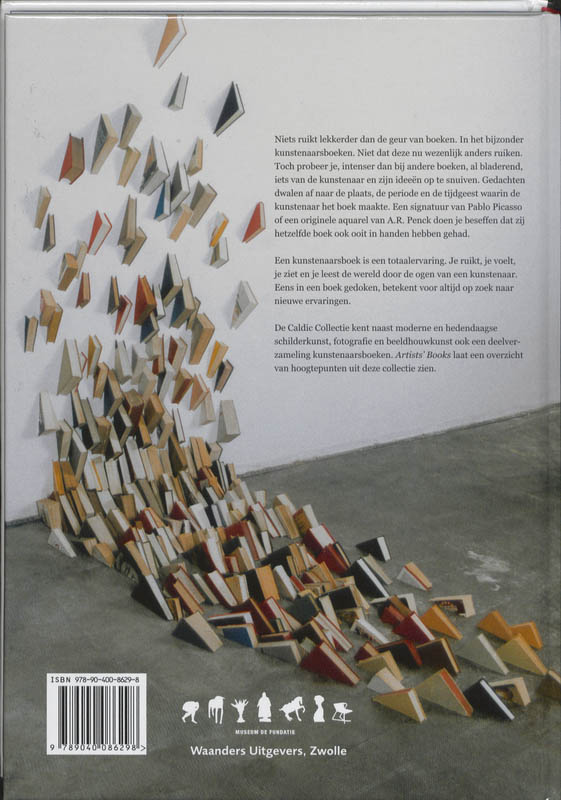 Achterkant van Artists' Books - De Caldic Collectie