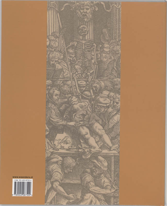 Achterkant van De snijkunst verbeeld