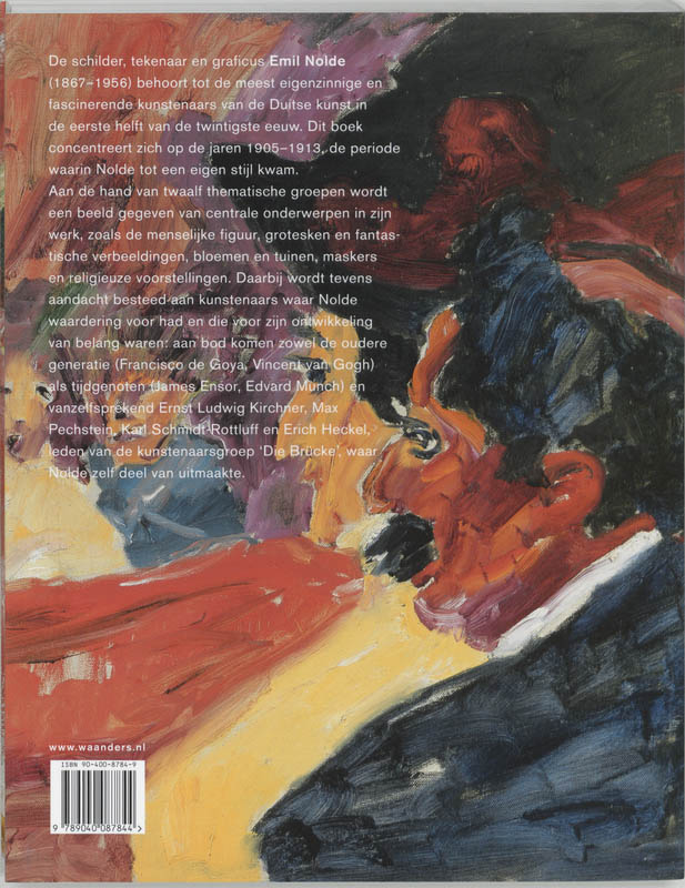 Achterkant van Emil Nolde