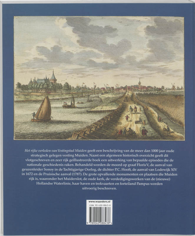 Achterkant van Het rijke verleden van Muiden