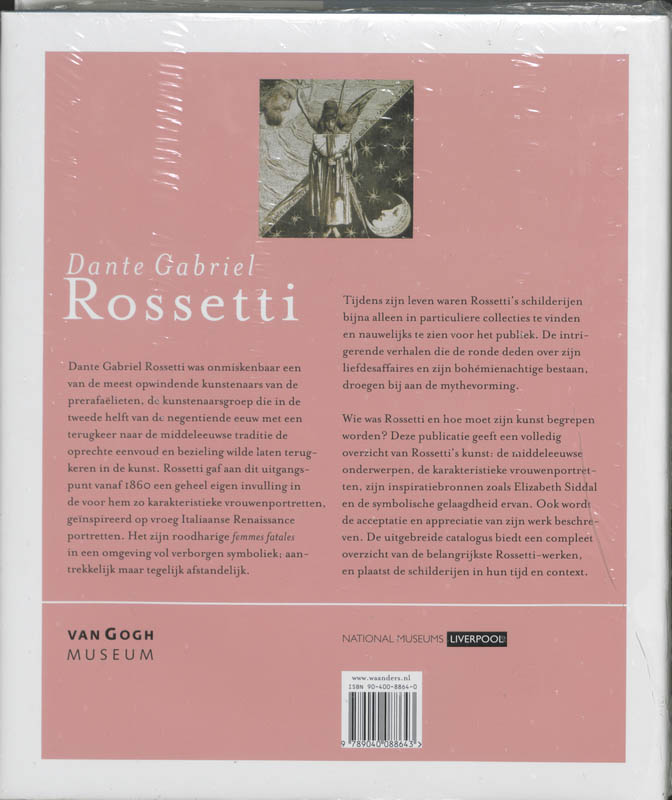 Achterkant van Dante Gabriel Rossetti