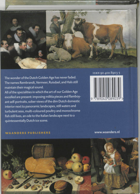 Achterkant van The Dutch Golden Age book