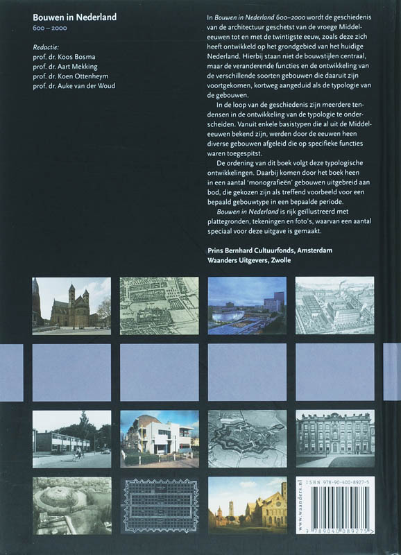 Achterkant van Bouwen in Nederland 600-2000