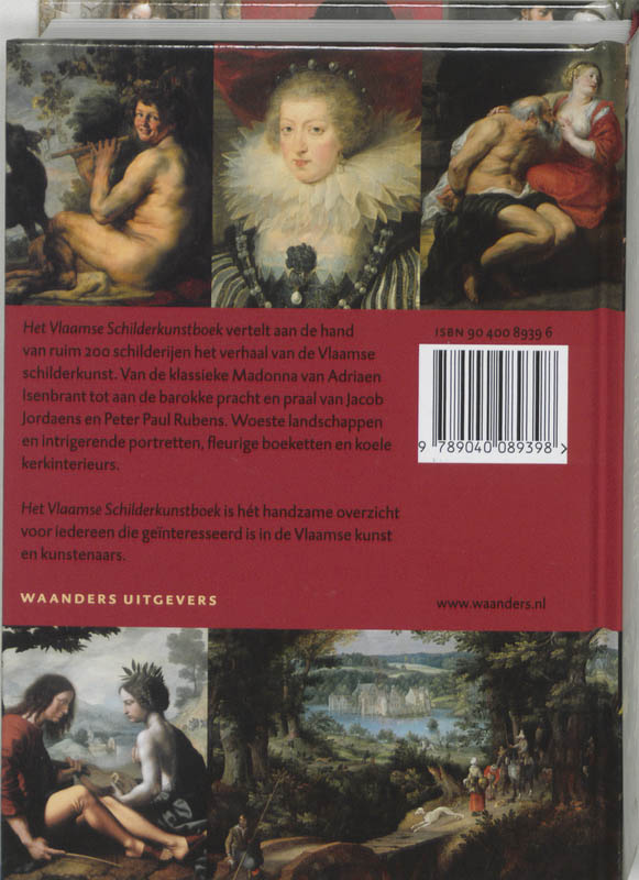 Achterkant van Het Vlaamse schilderkunst boek