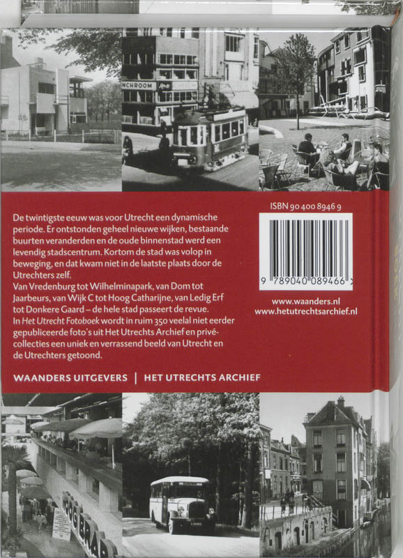 Achterkant van Het Utrecht Fotoboek 1900-2000