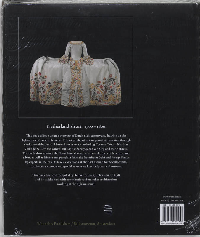 Achterkant van Netherlandish art 1700-1800