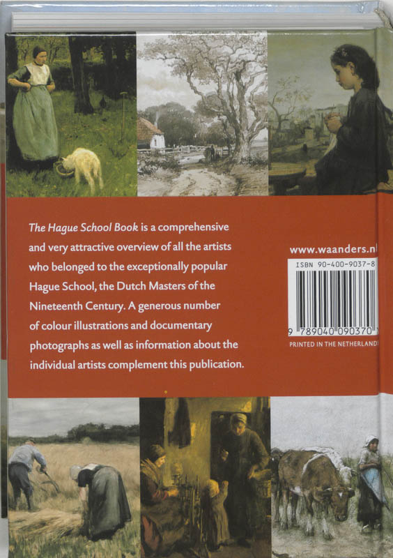 Achterkant van The Hague School Book