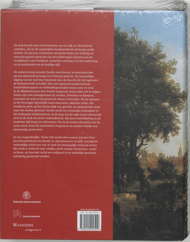 Achterkant van Geschiedenis van Zwolle