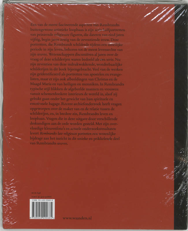 Achterkant van Rembrandts late religieuze portretten
