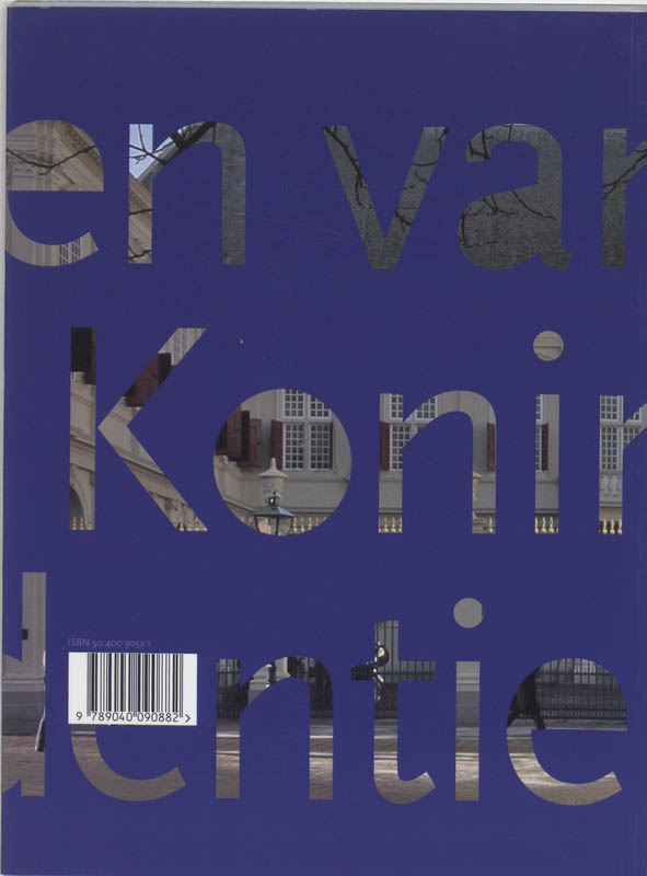 Achterkant van Sporen van Oranje in de Koninklijke Residentie Den Haag