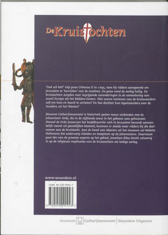Achterkant van De Kruistochten