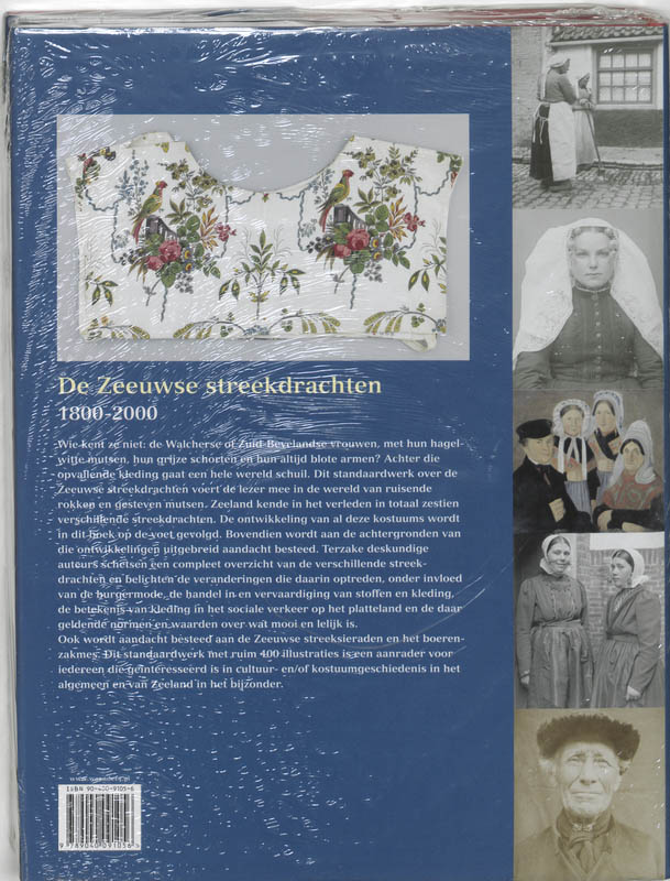 Achterkant van Zeeuwse streekdrachten 1800-2000