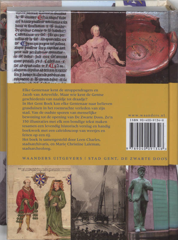 Achterkant van Het Gent Boek