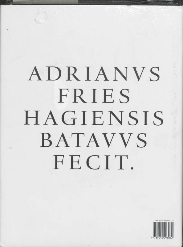 Achterkant van Engelse editie