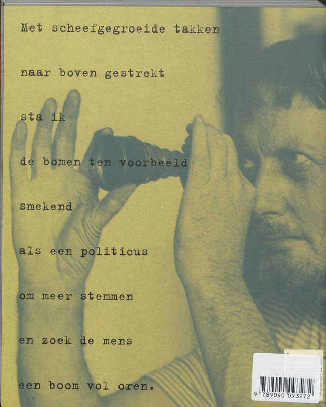 Achterkant van Wim de Haan