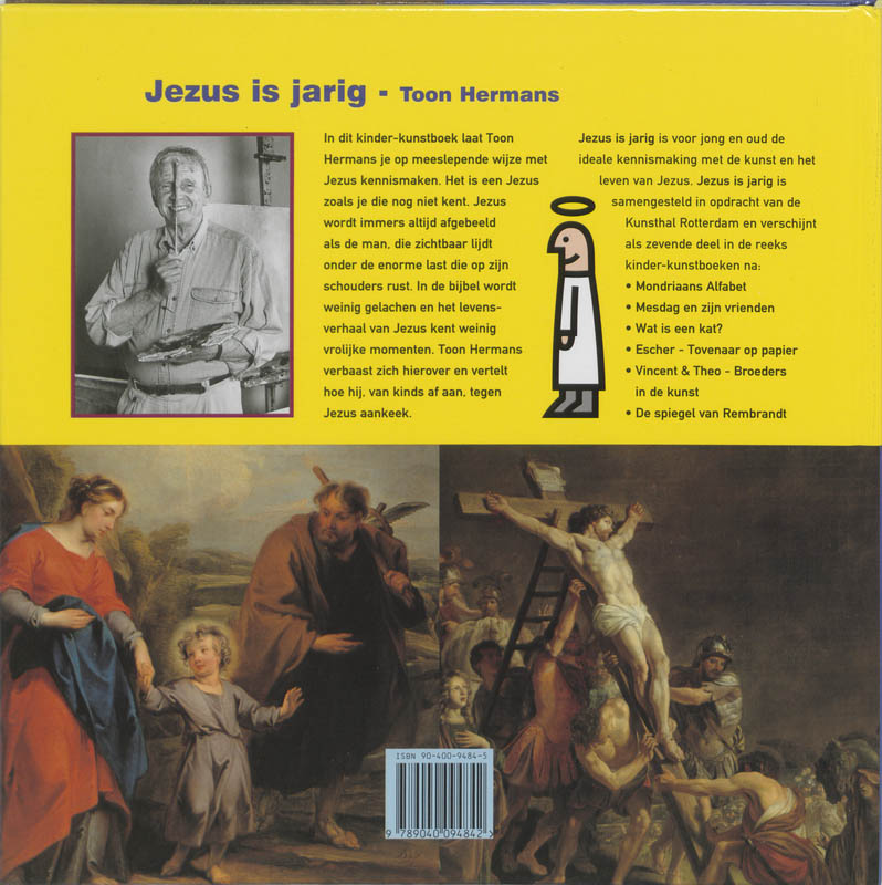 Achterkant van Jezus is jarig