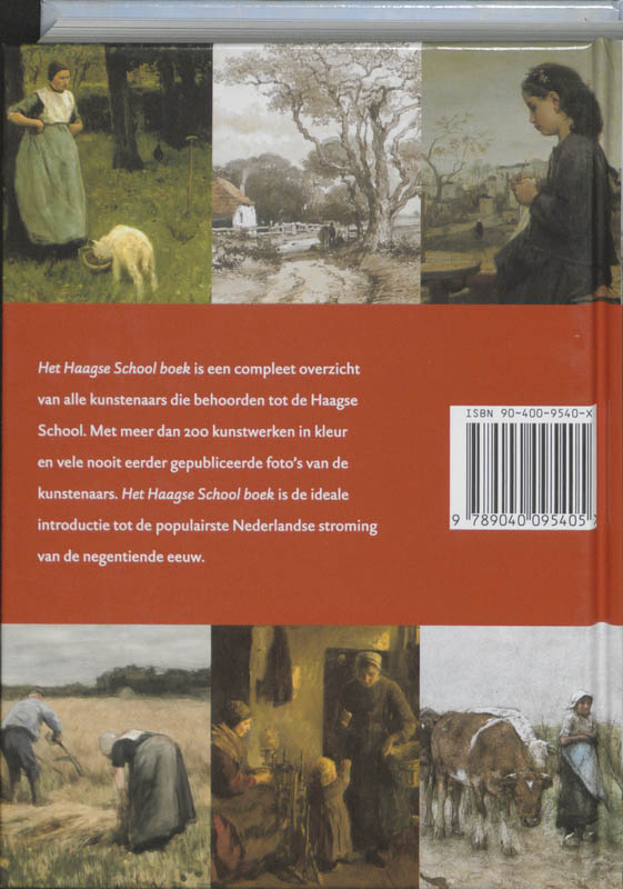 Achterkant van Het Haagse School boek