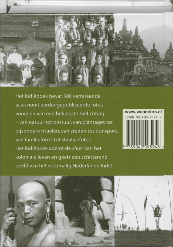 Achterkant van Het Indie boek