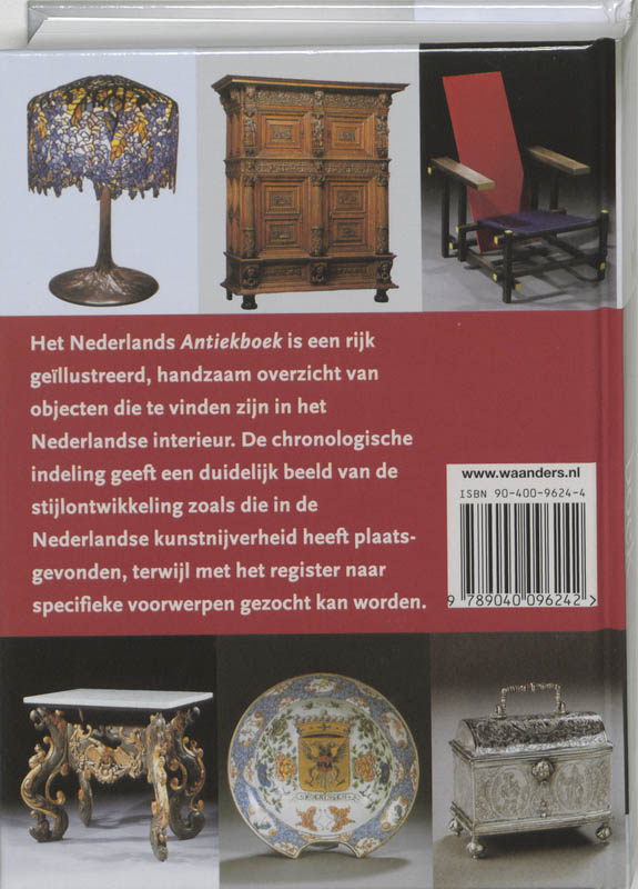 Achterkant van Het Nederlands Antiekboek