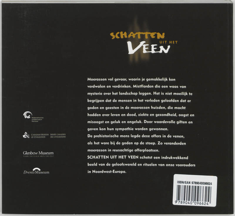 Achterkant van Schatten uit het veen