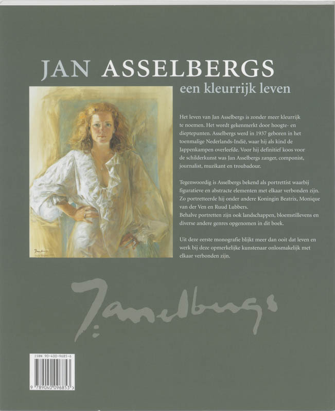 Achterkant van Jan Asselbergs