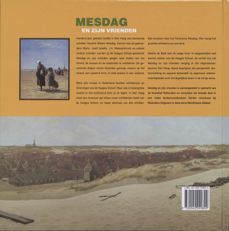 Achterkant van Mesdag en zijn vrienden