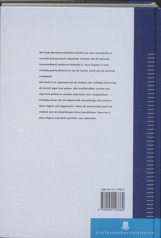 Achterkant van Machineonderdelen