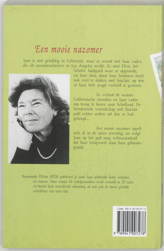 Achterkant van Een mooie nazomer