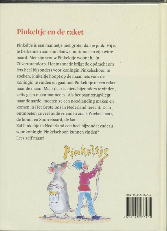 Achterkant van 14 En de raket